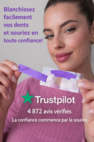 Bandes  Dents Blanche – Résultat dés première utilisation