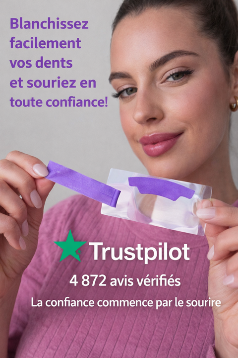 Bandes  Dents Blanche – Résultat dés première utilisation