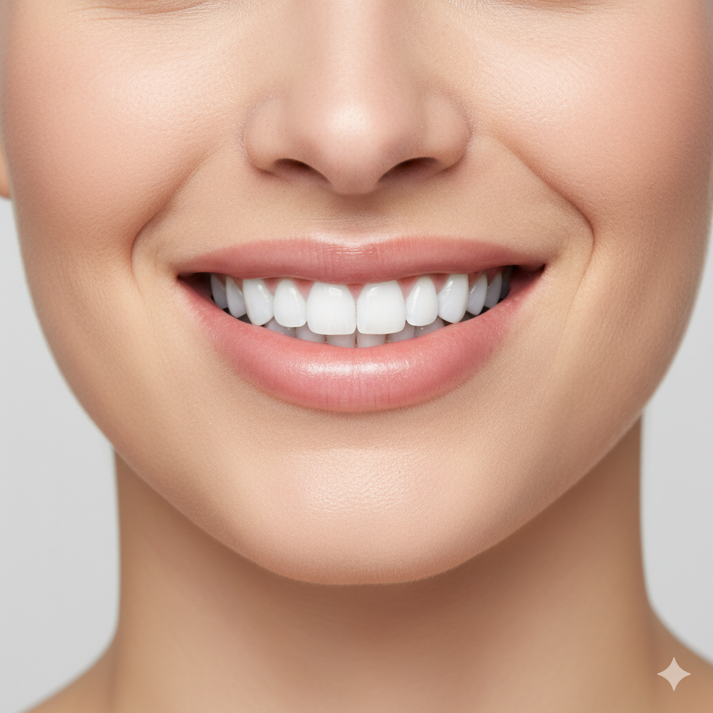 Dents après blanchiment