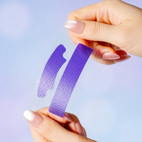 Bandes blanchissantes violettes sans peroxyde Vyora - Purple peroxide free whitening strips Vyora